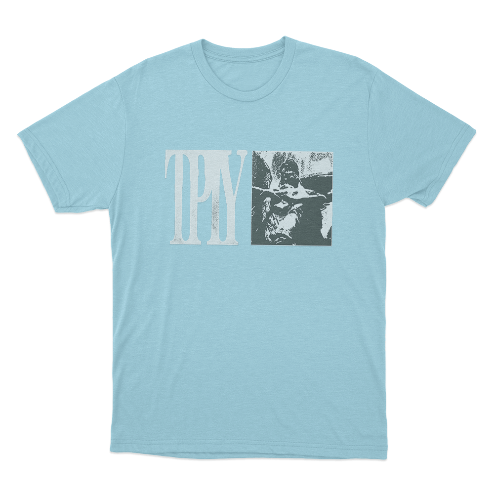 TPIY Unisex T Shirt Sky Blue TPIY Unisex T Shirt Sky Blue