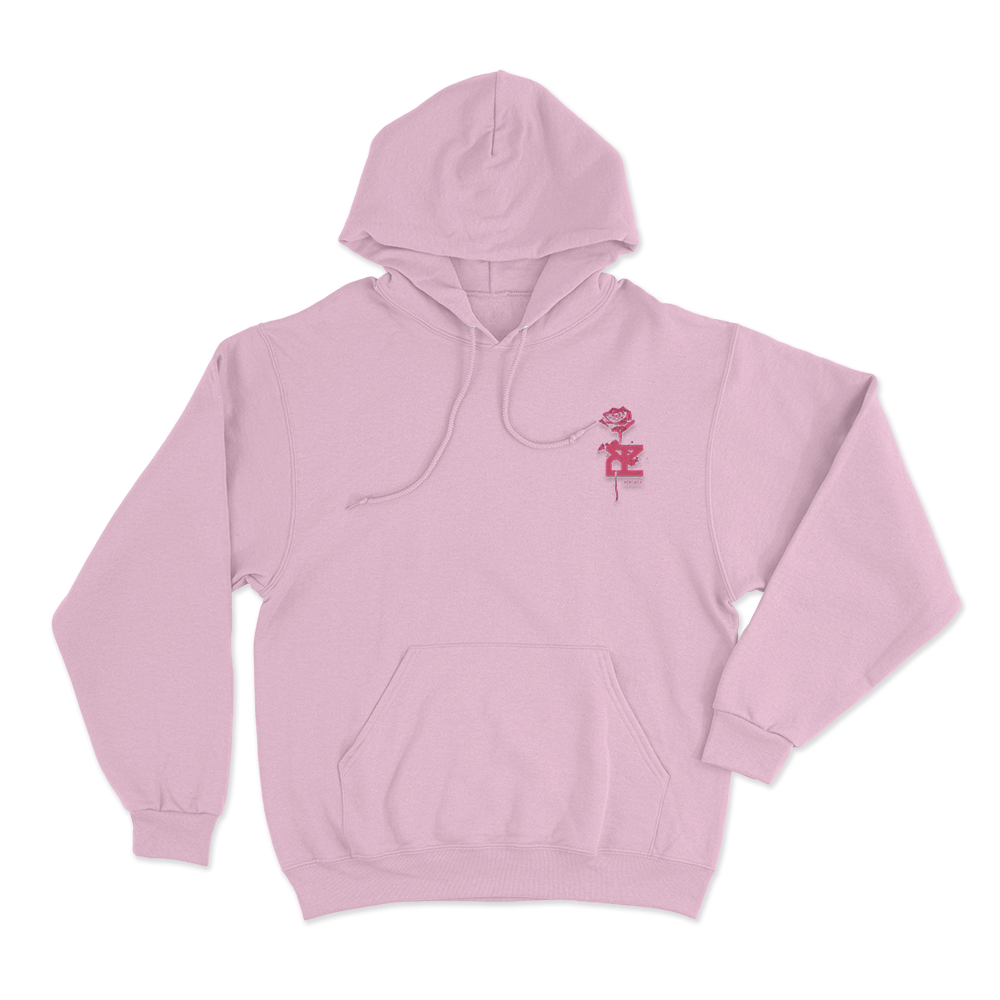 TPY Dark Rose Unisex Hoodie Pink TPY Dark Rose Unisex Hoodie Pink