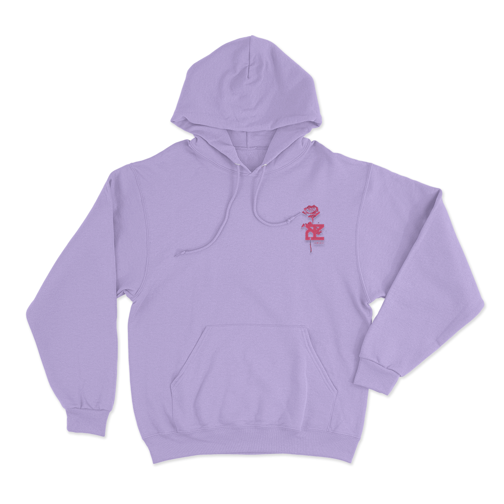 TPY Dark Rose Unisex Hoodie Purple TPY Dark Rose Unisex Hoodie Purple