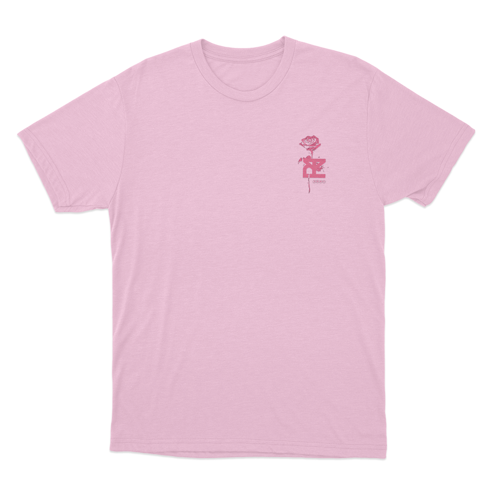TPY Dark Rose Unisex T Shirt Pink TPY Dark Rose Unisex T Shirt Pink