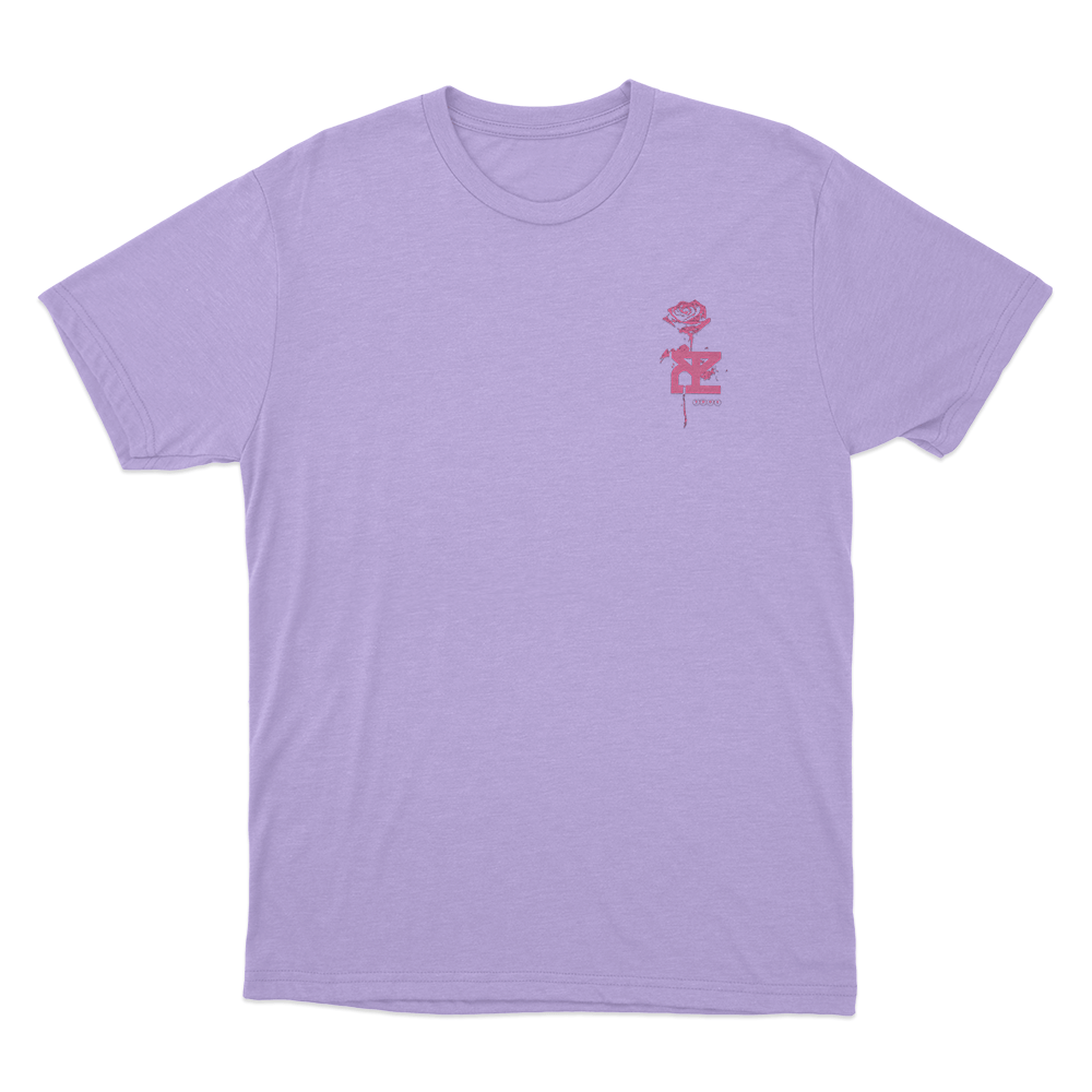 TPY Dark Rose Unisex T Shirt Purple TPY Dark Rose Unisex T Shirt Purple