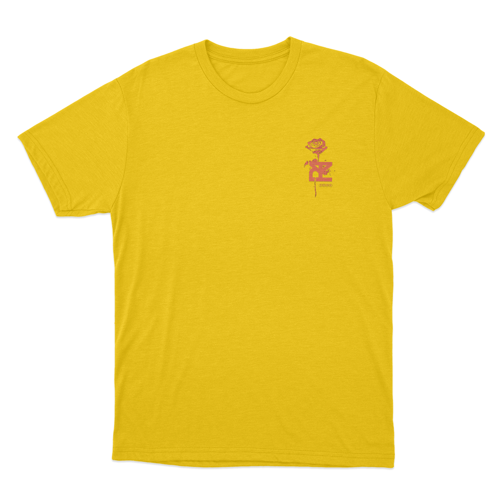 TPY Dark Rose Unisex T Shirt Yellow TPY Dark Rose Unisex T Shirt Yellow