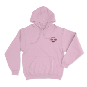 The Plot In You Stamp Unisex Hoodie Pink
