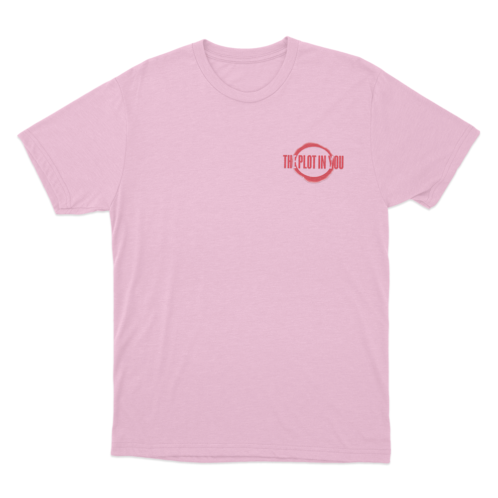 The Plot In You Stamp Unisex T Shirt Pink The Plot In You Stamp Unisex T Shirt Pink