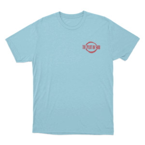 The Plot In You Stamp Unisex T Shirt Sky Blue